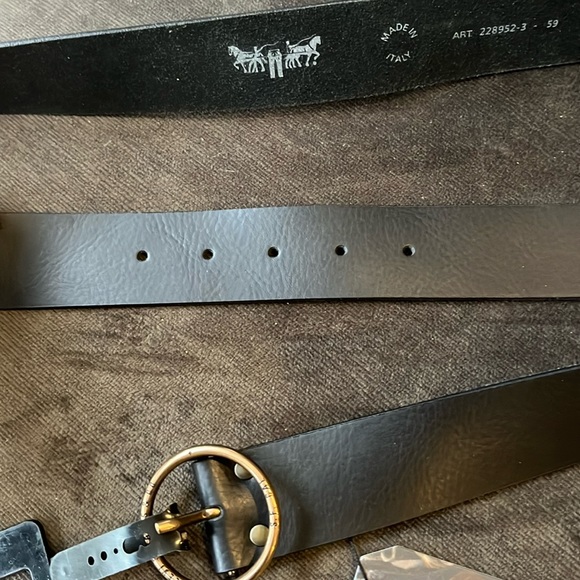 NWT Levi’s black belt - Picture 8 of 9